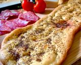 A picture of step 11 of Pizza Dough 🍕 or “Coca de Sal”!!.