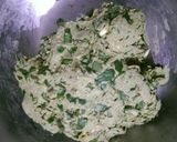 A picture of step 2 of Bajri fenugreek kababs.