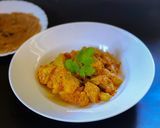 A picture of step 8 of Rajasthani Guava Curry.
