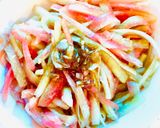 Hình bước làm 7 của món Gỏi dưa hấu và bơ sáp chay