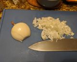 A picture of step 4 of Tikka Masala.