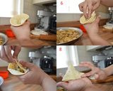 A picture of step 10 of Aloo Samosa (Potato Samosa).