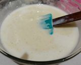 Foto langkah ke 3 dari resep Bolu Kukus tanpa Mixer.