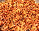Hình bước làm 2 của món Tép rang muối chấm giấm gừng