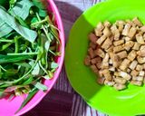 Foto langkah ke 1 dari resep Tumis Tempe Kangkung.