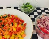Foto del paso 1 de la receta: Timbal de Polenta con Carne Molida y Vegetales!!