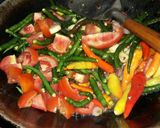 Foto langkah ke 4 dari resep Sambel Teri Cabe Hijau.