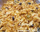 A picture of step 3 of Olives Loaded Cheesy Desi Style Macaroni.
