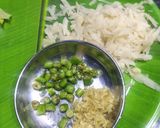 A picture of step 2 of Little Millet khichdi.
