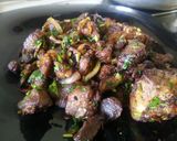 A picture of step 6 of Dry fry beef.