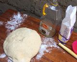 A picture of step 2 of Chapati.
