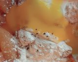 A picture of step 1 of Dragon chicken.