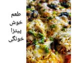 عکس مرحله 7 از دستور پیتزا خونگی با نان سبوسدار با تمام نکات