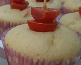 Foto del paso 9 de la receta: Cupcakes de mozzarella & tomatitos cherry