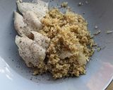 A picture of step 14 of Healthy poached chicken w/ bulgur wheat.