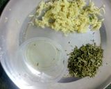 A picture of step 2 of Masala-Paneer.