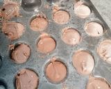 Une image de l'étape 1 de Muffins cœur Nutella.