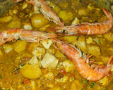 Foto del paso 10 de la receta: Fumet de gambas con mero y patatas