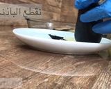صورة لخطوة 1 من وصفة لفائف الباذنجان بالدجاج او اللبنه