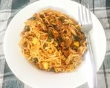 स्पाइसी चीज़ी वेज मैगी नूडल(spicy cheese veg maggi noodle recipe in hindi) रेसिपी चरण 7 फोटो