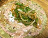 A picture of step 2 of Falafel Frankie.