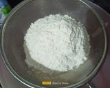 A picture of step 5 of Eggless Carrot Cake.