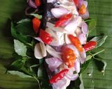 Foto langkah ke 3 dari resep Ikan peda kukus pelangi.