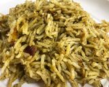 A picture of step 6 of Coriander Rice 🍚.