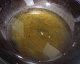 A picture of step 4 of Methi bhaji green garlic pakora.