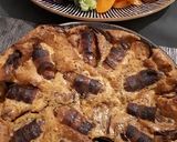 Foto del paso 9 de la receta: Toad in the hole, pastel de salchichas con verduras
