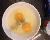 Foto del paso 1 de la receta: Omelette de choclo y atún
