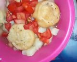 A picture of step 9 of Dahi Phulki Chana Chaat.