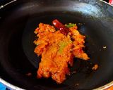 A picture of step 4 of Dal-Palak.
