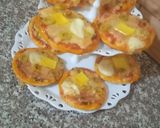 صورة لخطوة 2 من وصفة ميني بيتزا ❤️🍕