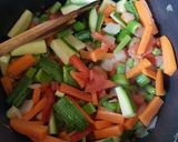 Foto del paso 3 de la receta: Sopa de verduras multicolor
