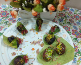 A picture of step 3 of Pan and dates mukhwas.
