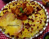 عکس مرحله 3 از دستور زرشک پلو با مرغ