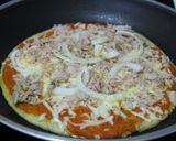 Foto do passo 1 de Pizza de frigideira com farinha de aveia