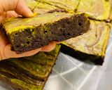 Hình bước làm 9 của món Bánh brownie phô mai (cheese brownie) dễ làm