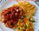 Foto langkah ke 6 dari resep Crispy Chicken Steak Saus Mushroom Barbeque.
