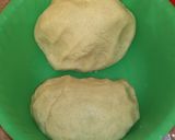 A picture of step 2 of Maamoul Mad with Cream in a Pan.