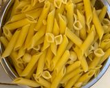 A picture of step 1 of Red Sauce Pasta.
