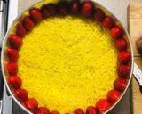 Fraisier torta (vaníliás-epres) recept fázis 7 fotója