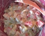 Foto langkah ke 4 dari resep Salad buah happy.