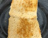 A picture of step 1 of Omelette Cheese Toasted Sandwich.
