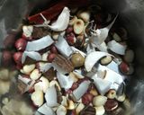 A picture of step 2 of Peanut Coconut Chutney.
