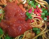 Mie Spaghetti Ayam langkah memasak 4 foto