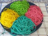 Espaguetis de colores