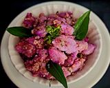 A picture of step 4 of Stir Fry Purple Yam - Purple Kand Vrat Sabzi.