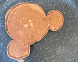 Foto langkah ke 5 dari resep Fluffy Pancake Choco.